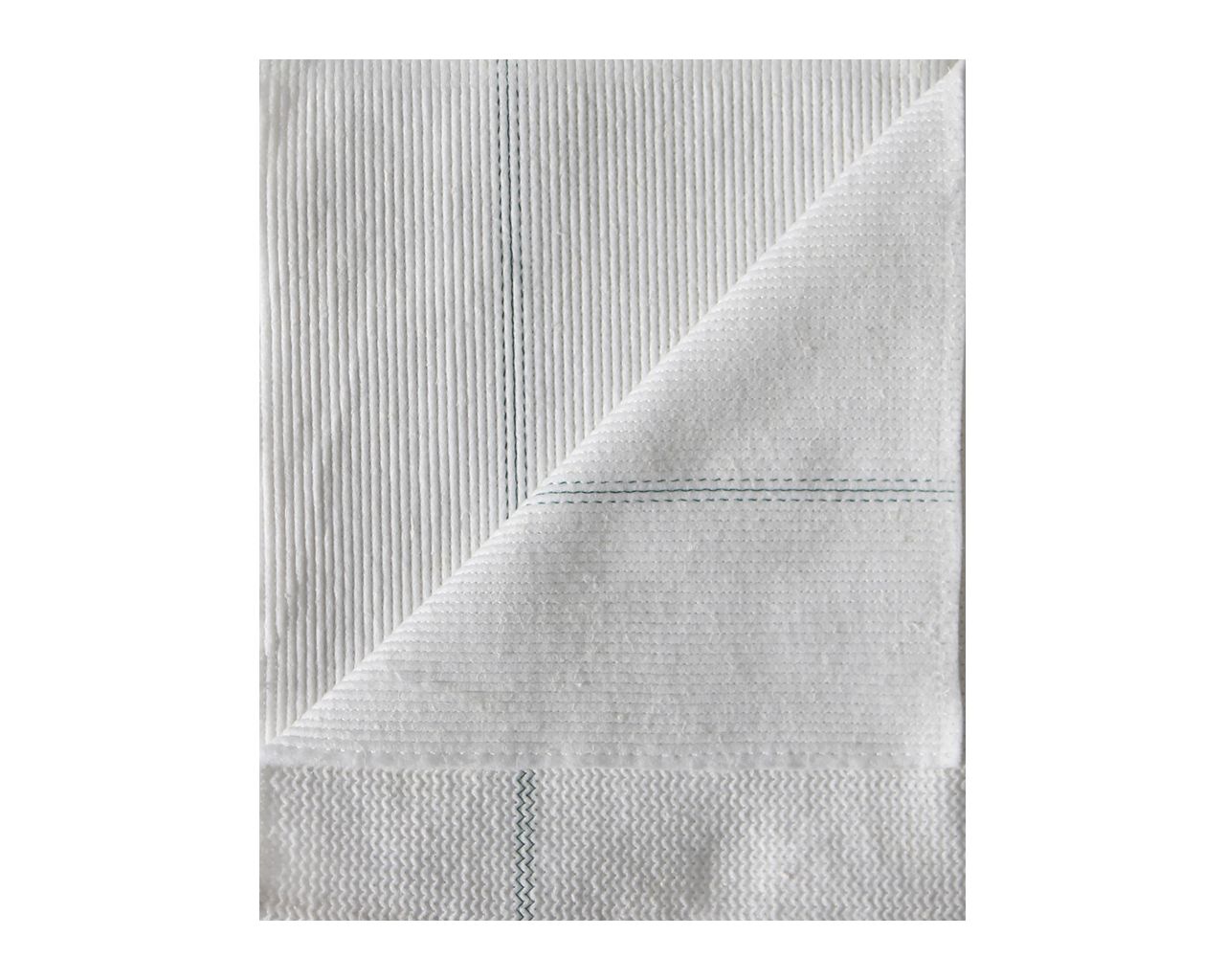 SRL006 Белая хлопчатобумажная тряпка для пола 50 х 66 см. Merida 