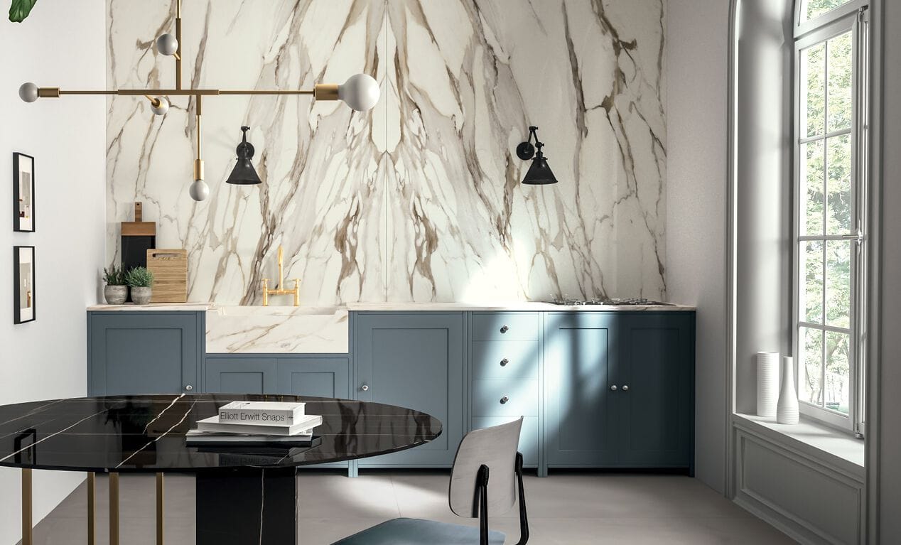 Столешница из керамогранита с мраморным эффектом CERAMICA FONDOVALLE MYTOP ARCH-00130006 - Вид №5