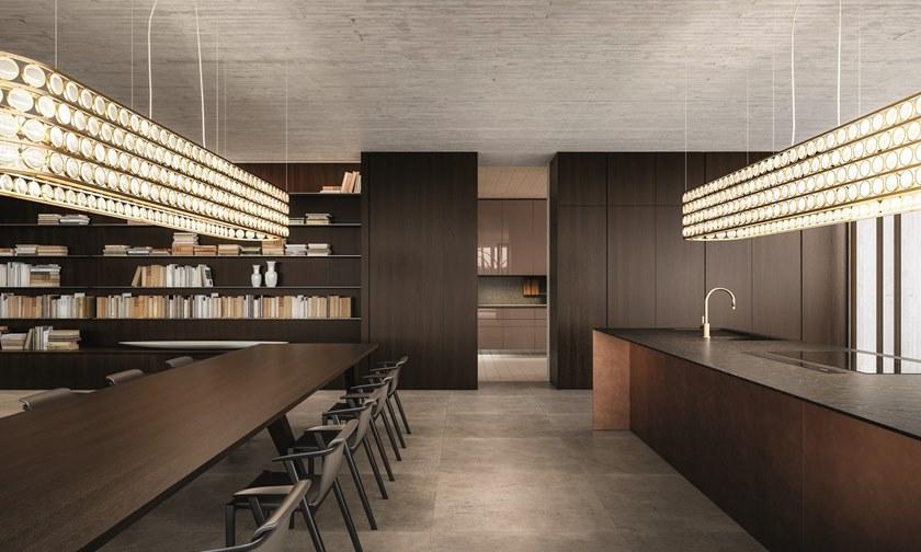 Elmar Модульная кухня из стали и дерева с островом El_01 sun-id-1438720 - Вид №4