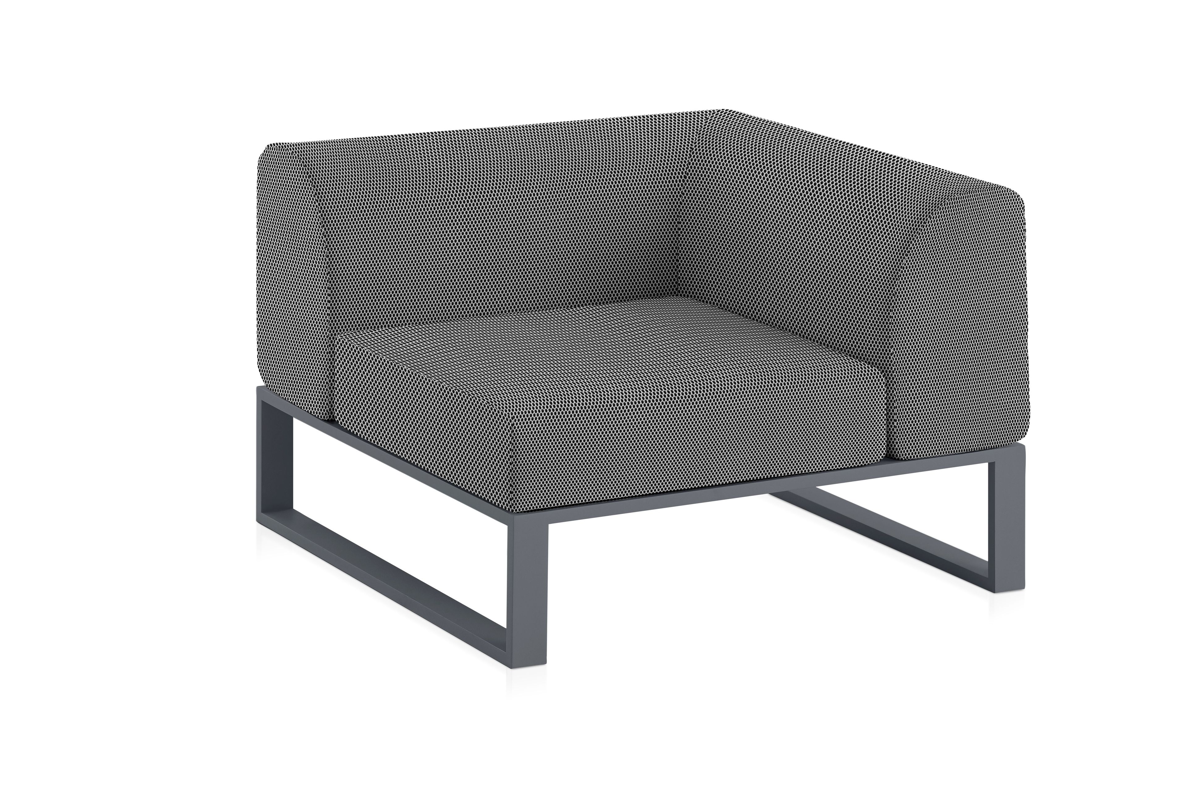 Съемное угловое садовое кресло из ткани Diabla Ploid ARCH-00078738 - Вид №6