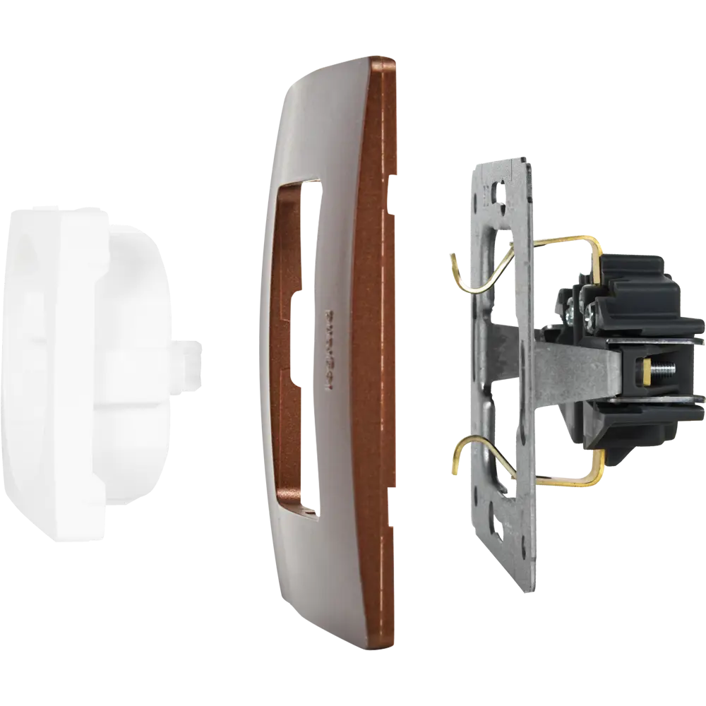 Рамка для розеток и выключателей Legrand Etika 5 постов, цвет какао STLM-2016747 - Вид №3