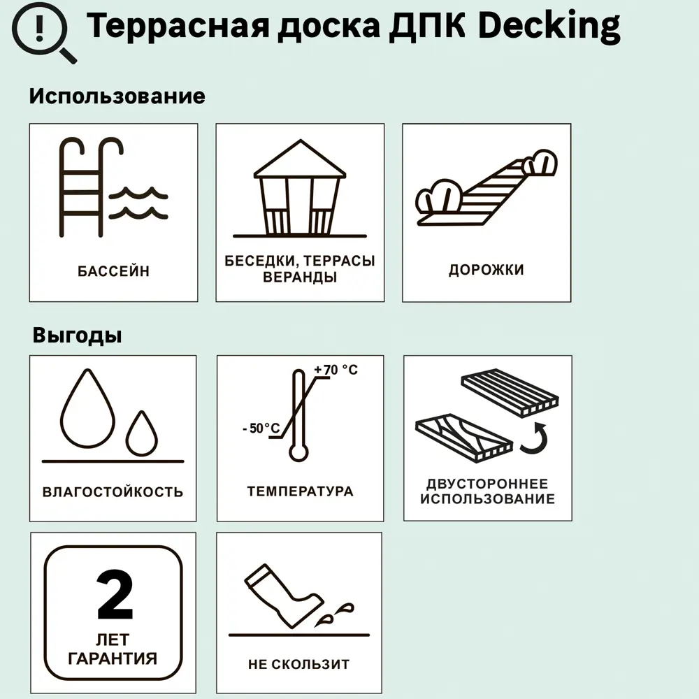 Террасная доска ДПК цвет Венге 3000x150x18 мм Вельвет 0.45 м² Santreyd STLM-2169613 - Вид №12