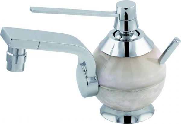 7261-202 Mariner Perle, однорычажный смеситель для биде с донным клапаном, цвет белый