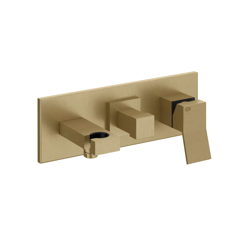 Смеситель для душа 53140 726 Gessi Rettangolo k ТЕПЛАЯ БРОНЗА BR. PVD 53140726