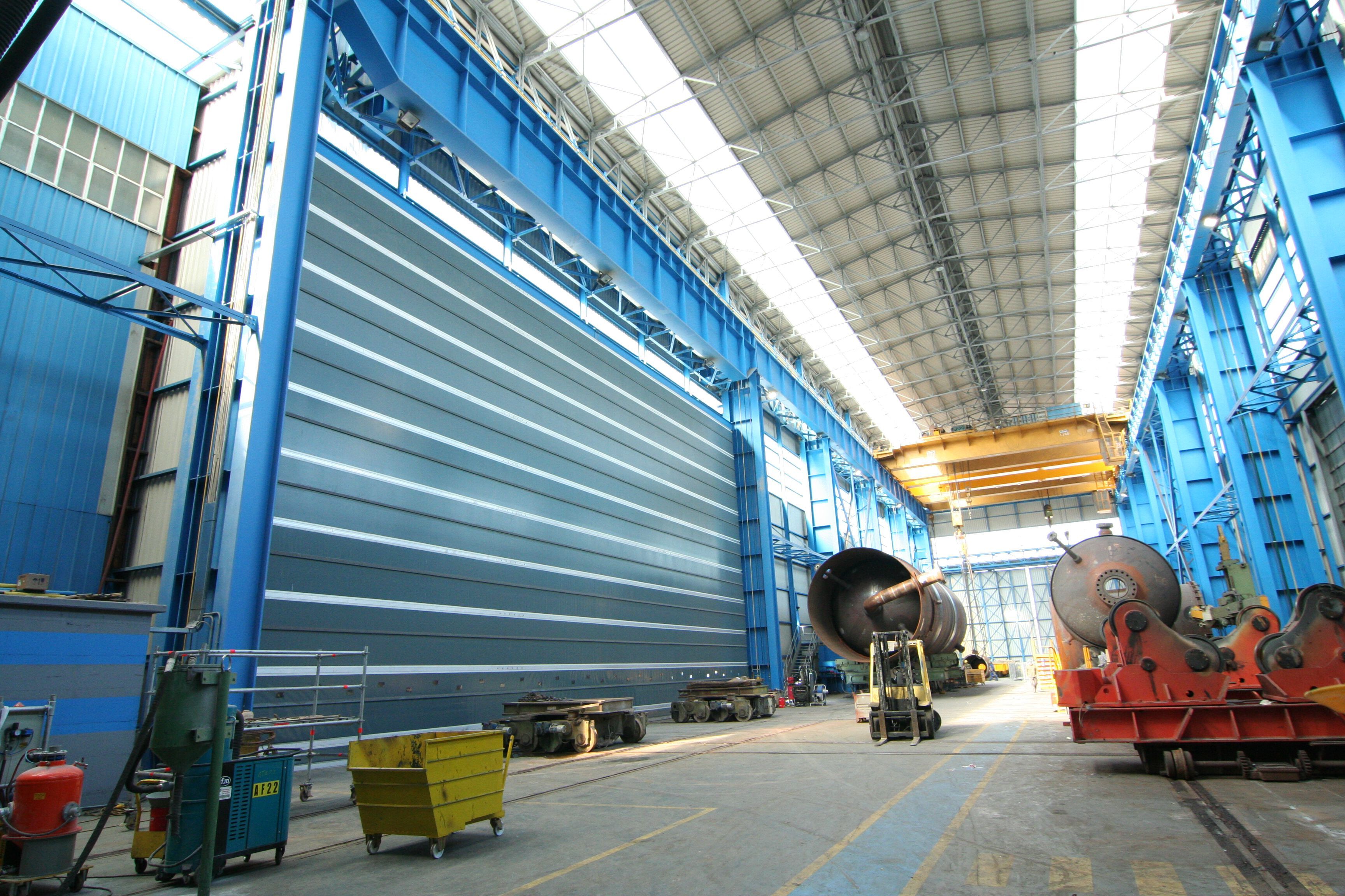 Секционные ворота Cover Technology GRANDI PORTE INDUSTRIALI ARCH-00124850 - Вид №1