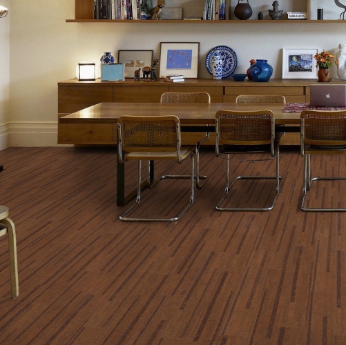 Пробка Wicanders Cork Plank Lane Chestnut (Гладкая) 1220х140 мм C83S001 - Вид №53