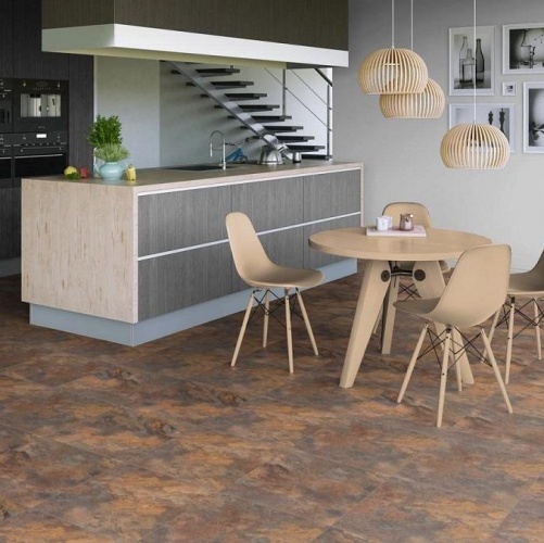 Виниловый ламинат Tarkett Lounge Cocktail Дизайнерский с брашью (Текстурированная) 457,2х457,2 мм 1000901221 - Вид №2