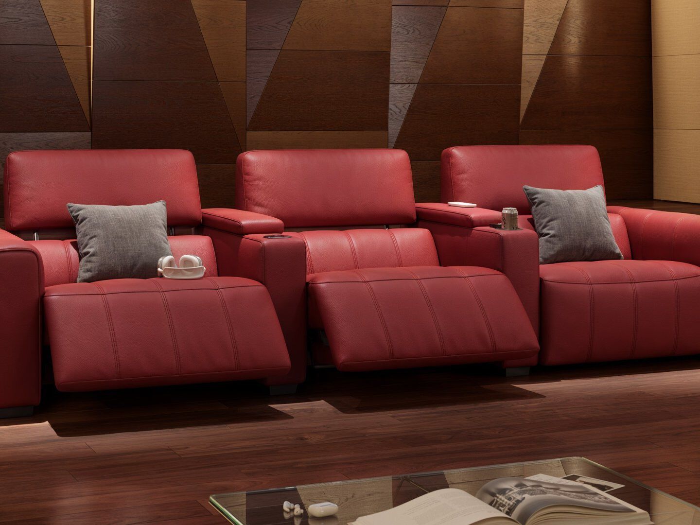 3-местный кожаный диван Sofanella Малибу ARCH-00074247 - Вид №2