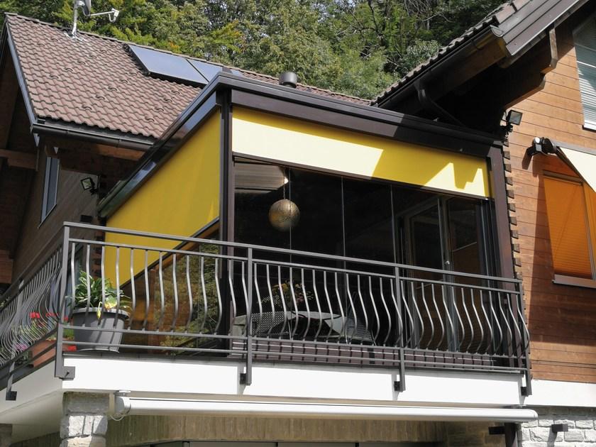 FRUBAU Раздвижная стеклянная дверь из алюминия и стекла Panoramline® sun-id-1348646 - Вид №1