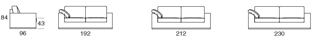 Former In Italia 3-х местный кожаный диван Ever sun-id-1367042 - Вид №4