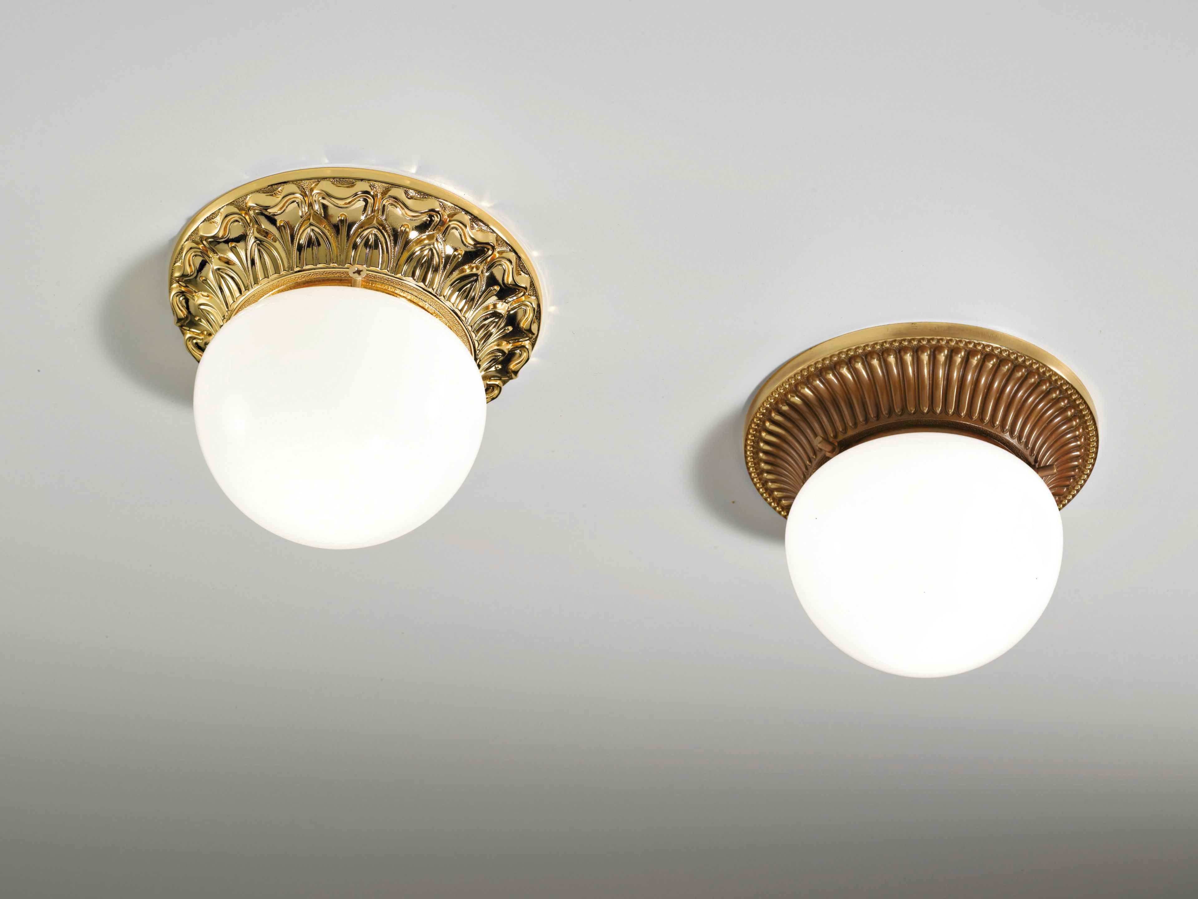 Металлический светодиодный потолочный светильник Cremasco Illuminazione световые работы ARCH-00006935 - Вид №1