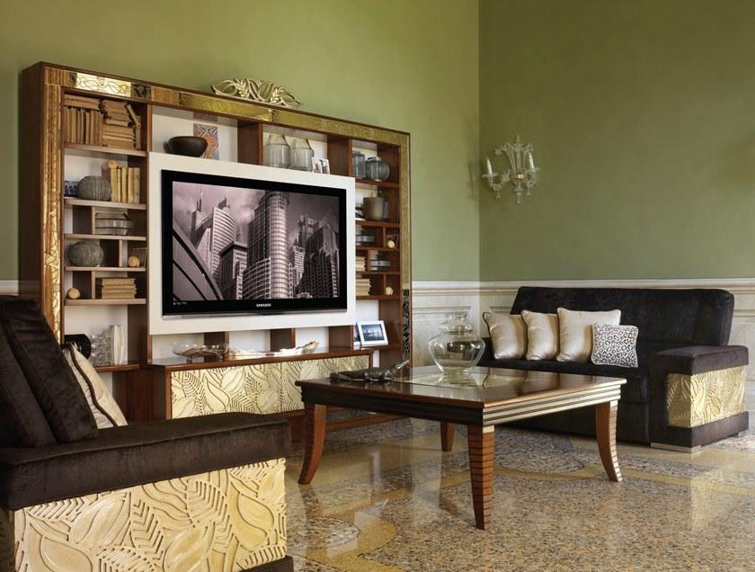 Cantiero Квадратный деревянный журнальный столик Grand étoile Ge019f - Вид №2