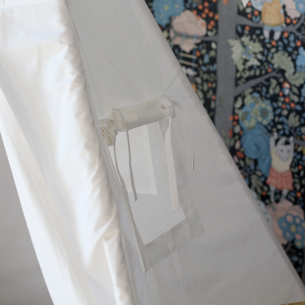 Вигвам Simple White с окном, карманом и флажками VAMVIGVAM SIMPLE WHITE 281920 Белый Santreyd  - Вид №8