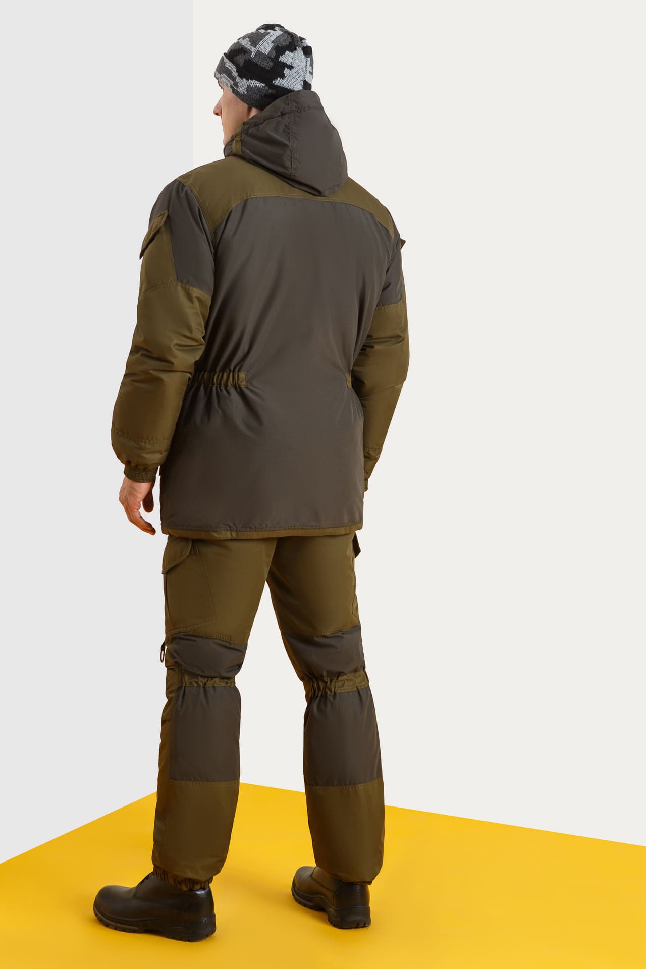 63938 Костюм  зимний хаки West Fishing  Зимняя спецодежда Santreyd  - Вид №9