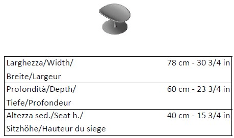 La Cividina Подставка для ног из кожи Dolce vita sun-id-1503579 - Вид №2