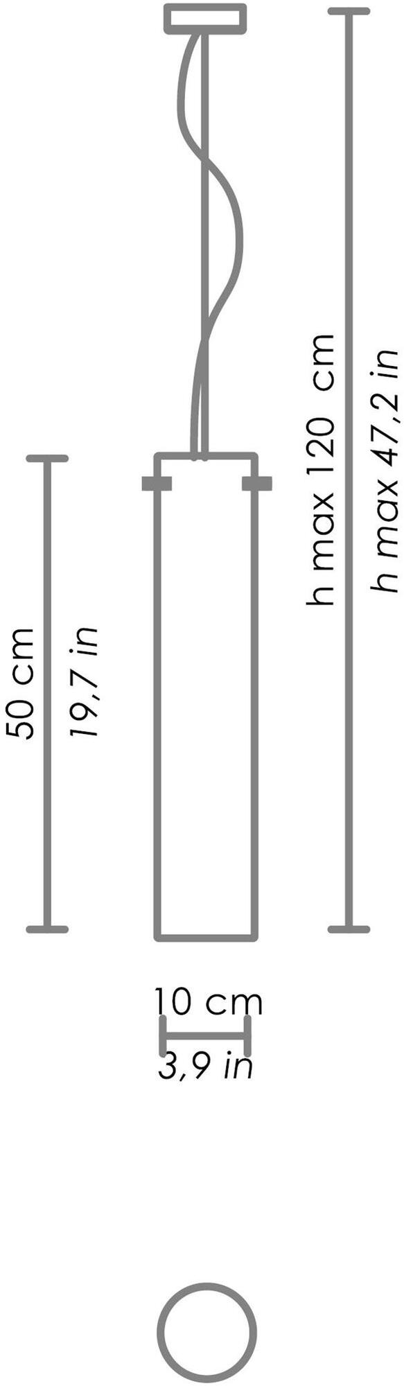 AiLati Подвесной светильник из стекла Stick 100-150-240 sun-id-1364089 - Вид №4
