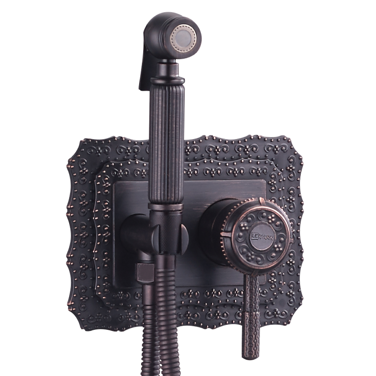 LM6619ORB Смеситель Jasmine с гигиеническим душем, встраиваемый LEMARK JASMINE - Вид №1