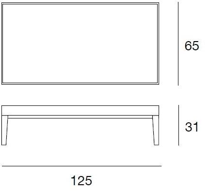 Pacini & Cappellini Низкий стол из массива дерева  5381.125  - Вид №1