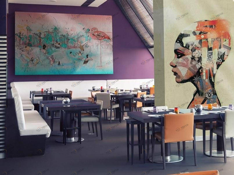 MOMENTI Авторский художественный принт Crazy home paintings Gi-025