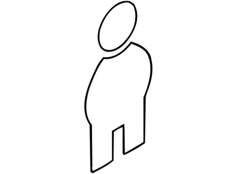 710XA.150.1 значок человека HEWI Türzubehör  - Вид №2