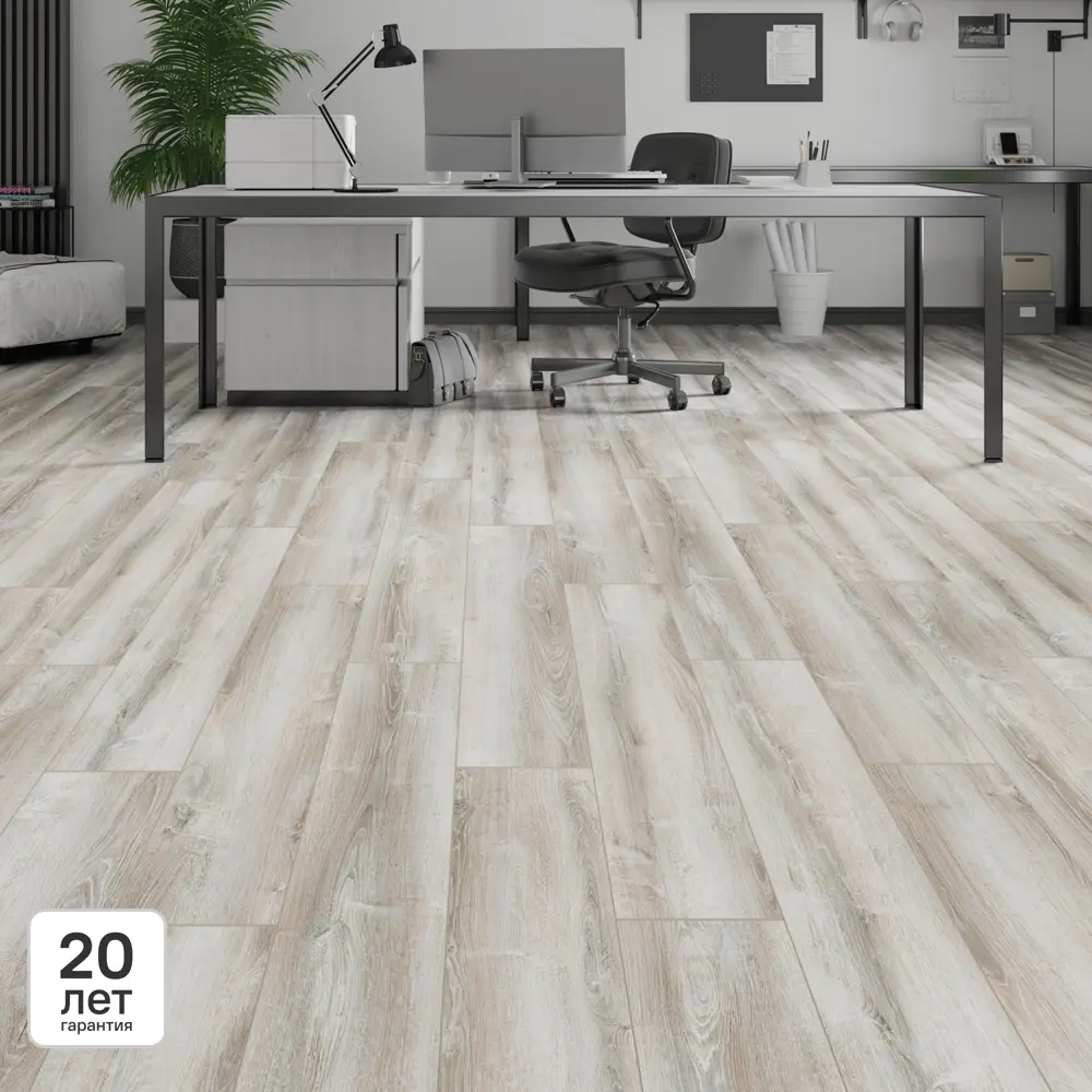 Ламинат KREAFORTA Дуб Оломна 33 класс толщина 8 мм с фаской 2.109 м² STLM-2017118