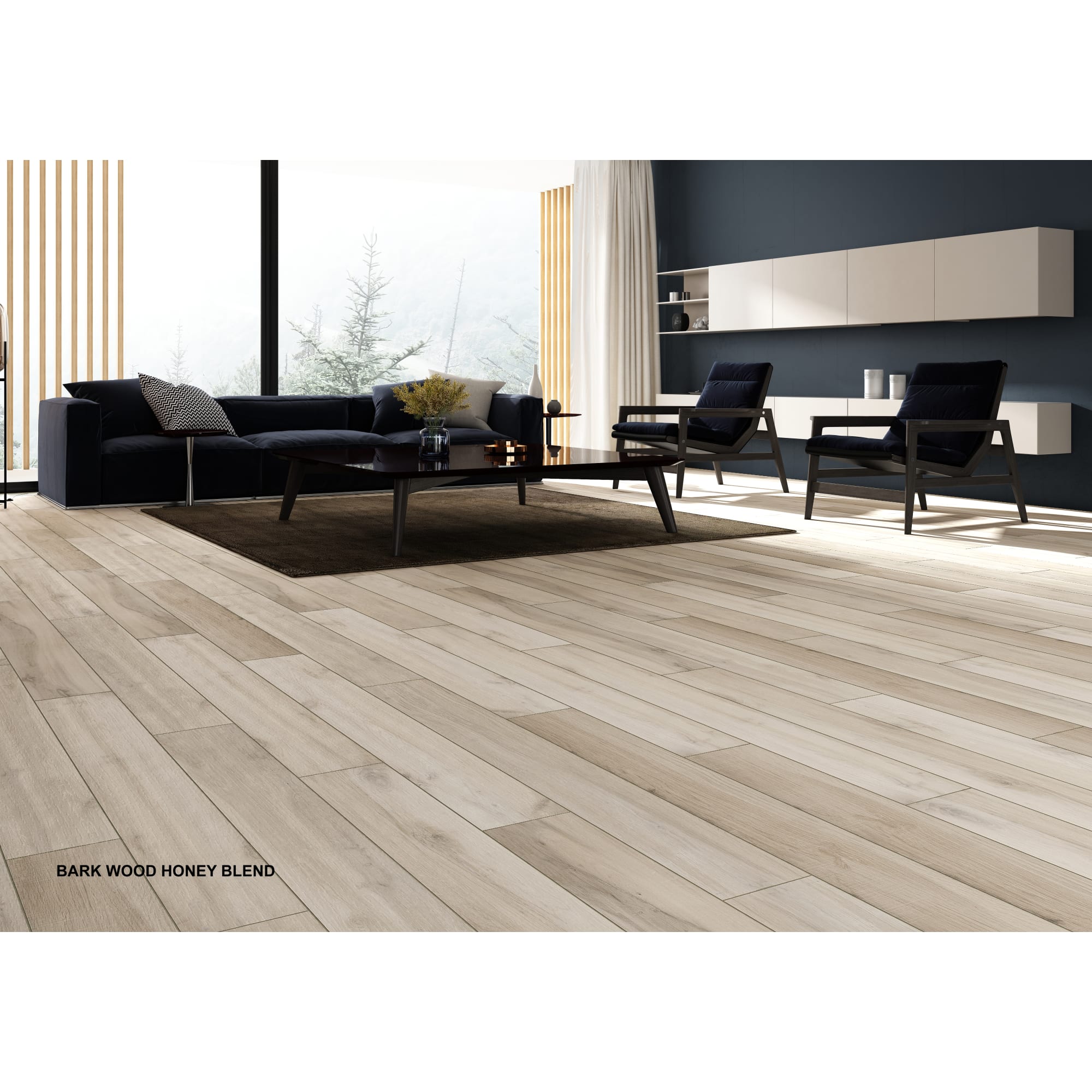 84467551 Керамогранит 19.5x120 см 1.404 м² цвет бежевый BarkWood Santreyd - Вид №1