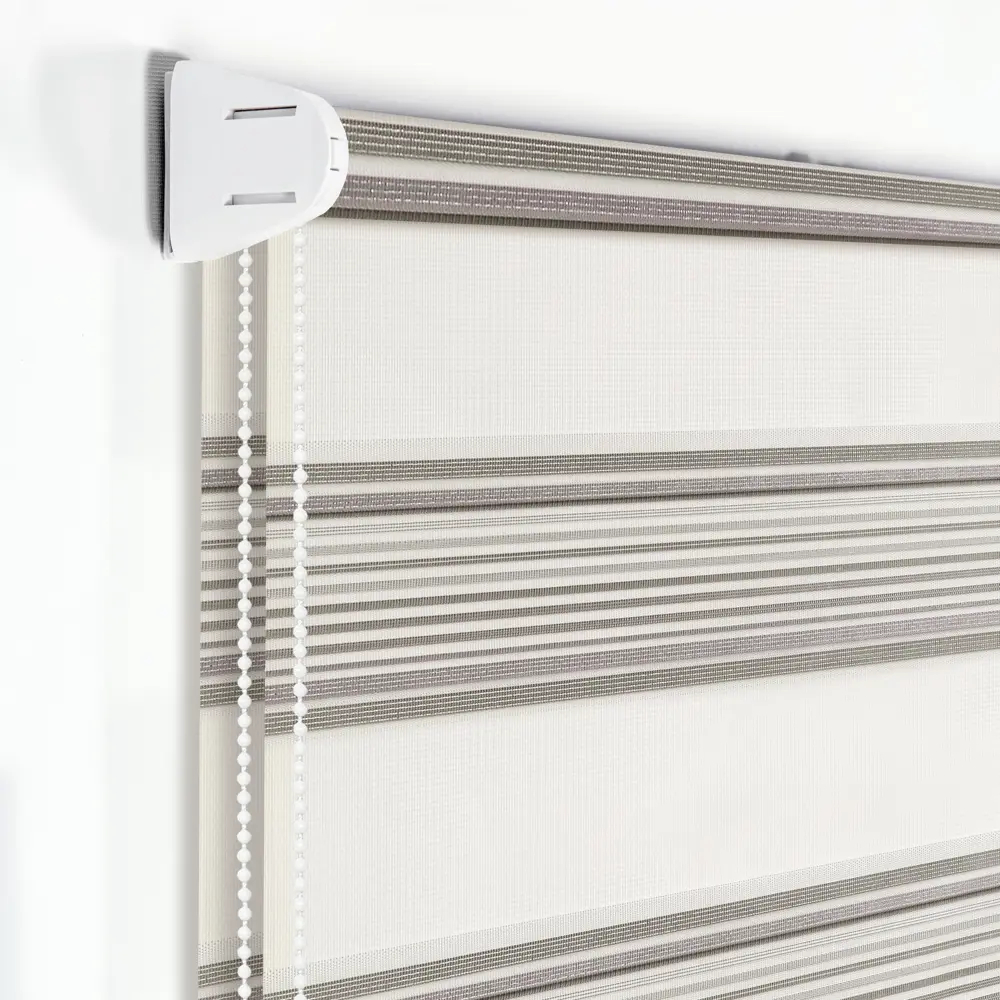 Штора рулонная день-ночь Verona 200x250 см серая MIAMOZA STLM-2197635 - Вид №1