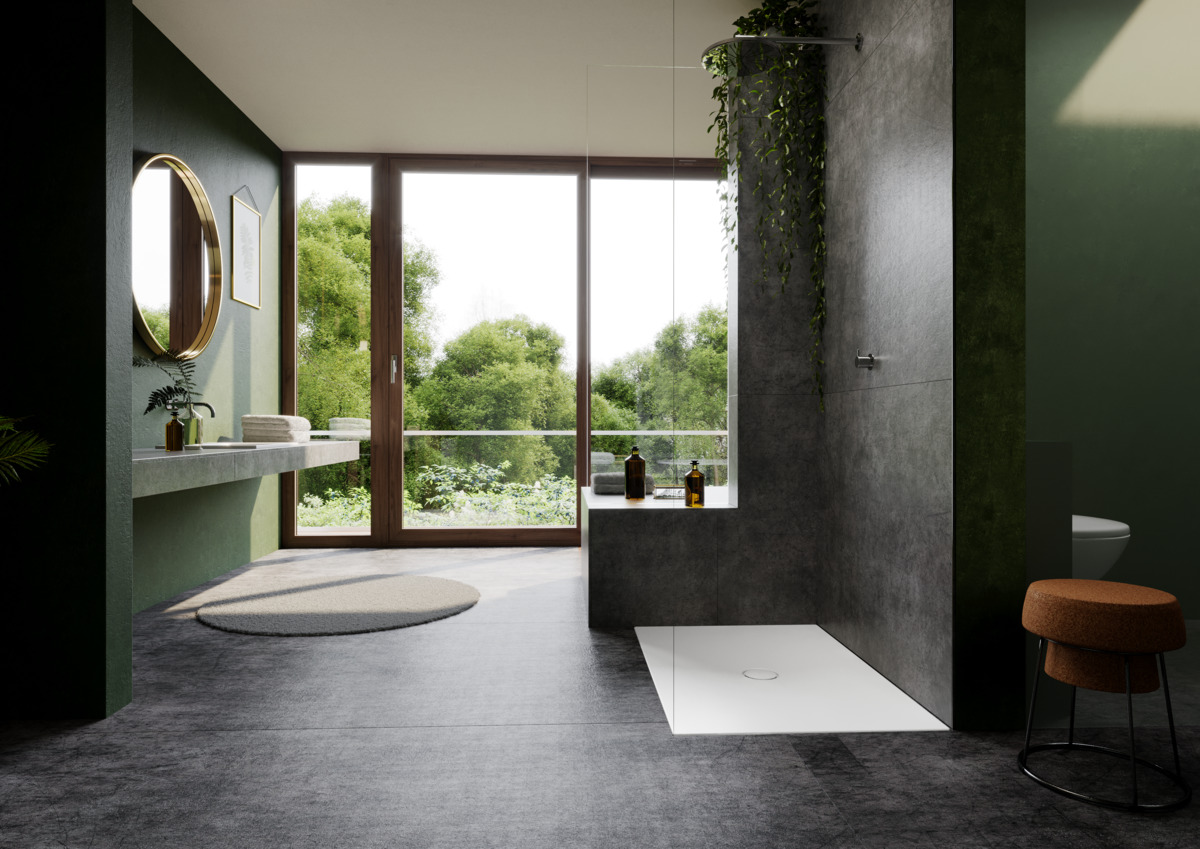 Душевой поддон KALDEWEI Сталь эмалированная 972-1 282 холодный серый 90 972-1282 - Вид №12