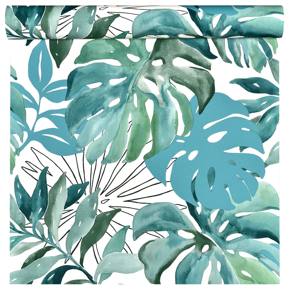 Обои флизелиновые Rasch Selection Vinyl Vlies зелёные 0.53 м 526608 Selection Vinyl/Vlies STLM-2109102 - Вид №4