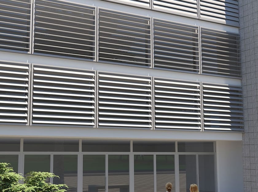 Поворотные или фиксированные алюминиевые ограждения Mv Line вертикальные ограждения ARCH-00137962