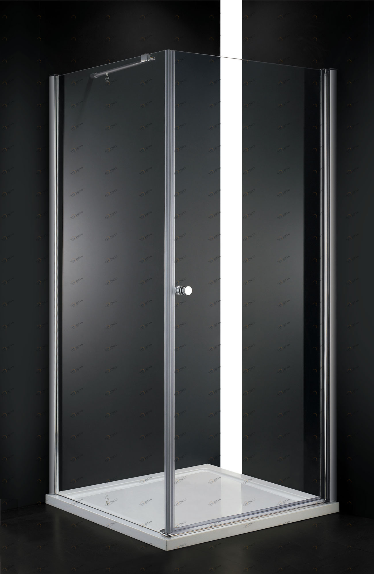 Душевой уголок CEZARES ELENA-W-A-1-100-P-Cr-L