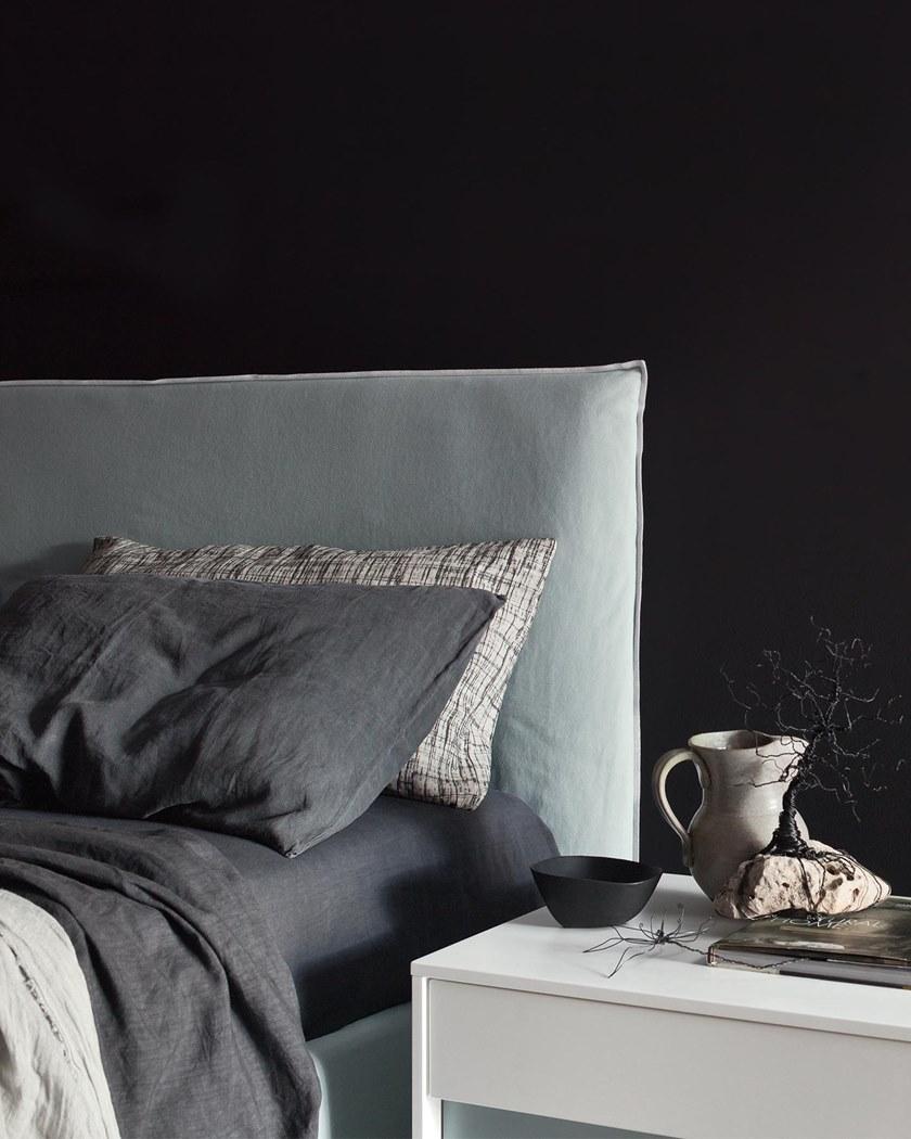 ZANETTE Двуспальная кровать из ткани с мягким изголовьем sun-id-1499089 - Вид №6