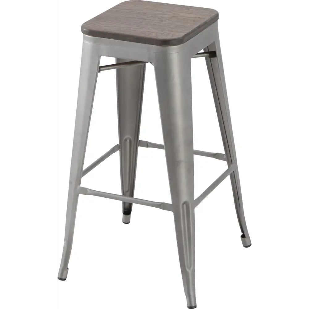 Стул садовый Soho 465x760x465 мм, металл/бамбук Santreyd STLM-2029064