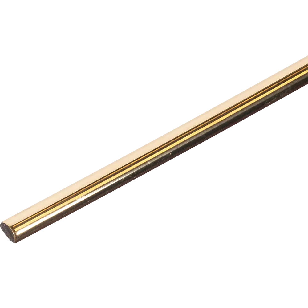 Профиль ПВХ 2000х7х3.3 мм цвет коричневый/золото ELIKOR STLM-2162772