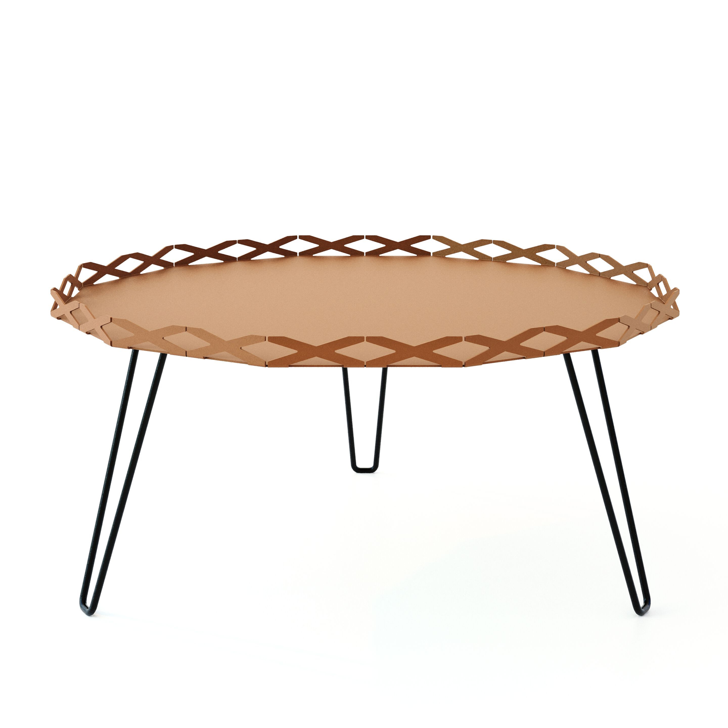 Круглый стальной журнальный столик Déco-Gem AURA ARCH-00091312 - Вид №7