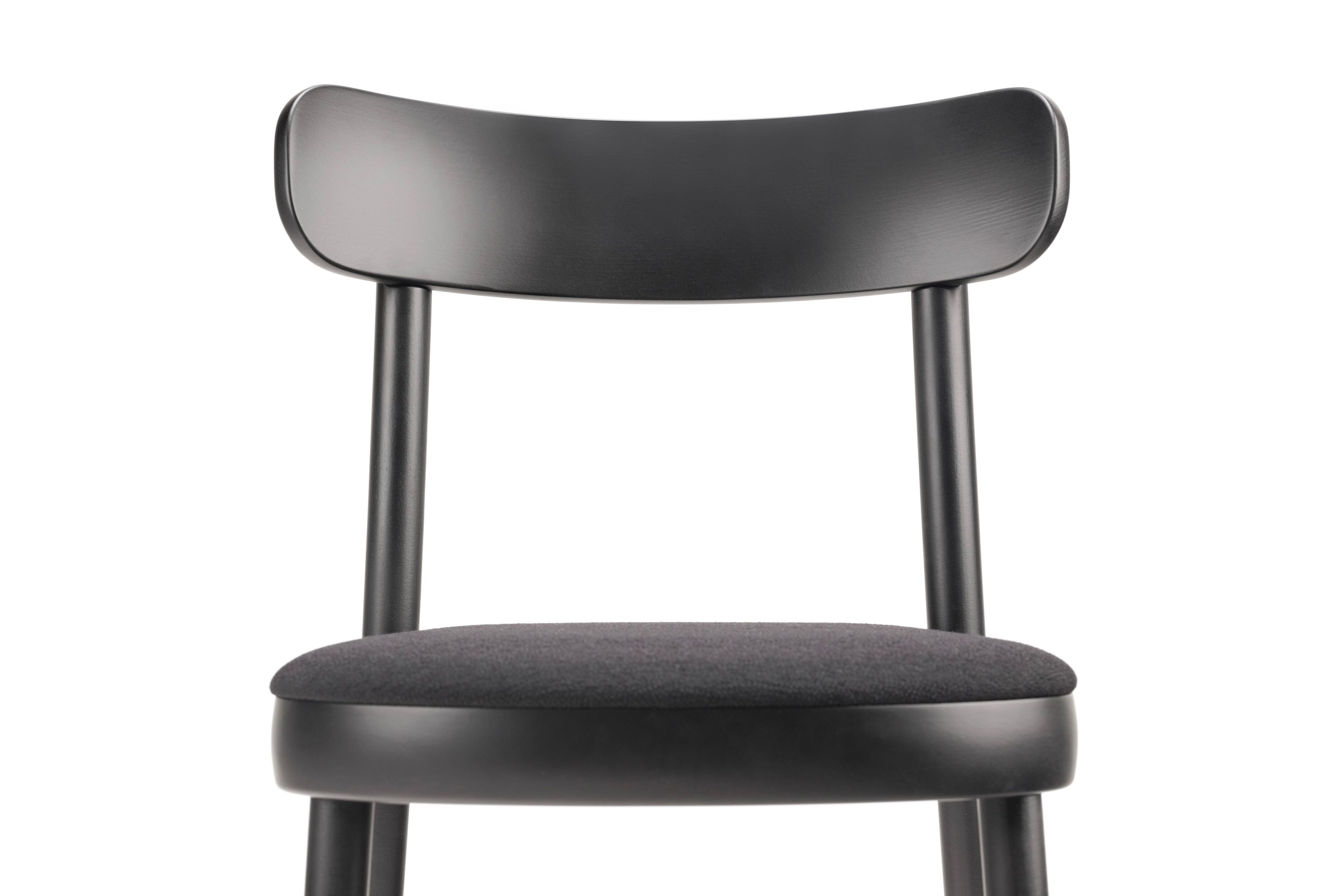 Стул из бука с мягким сиденьем TON La Zitta ARCH-00130955 - Вид №5