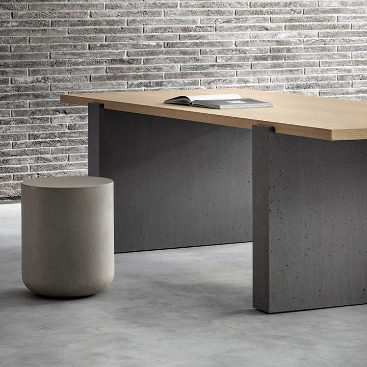 Cimento Прямоугольный стол из цемента и дерева Accademia sun-id-1423781 - Вид №3