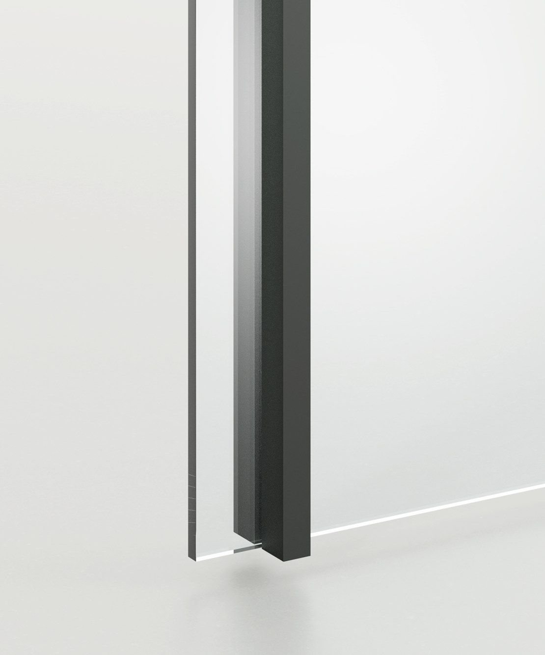 Бескаркасная стеклянная дверь ADL Light ARCH-00007460 - Вид №4