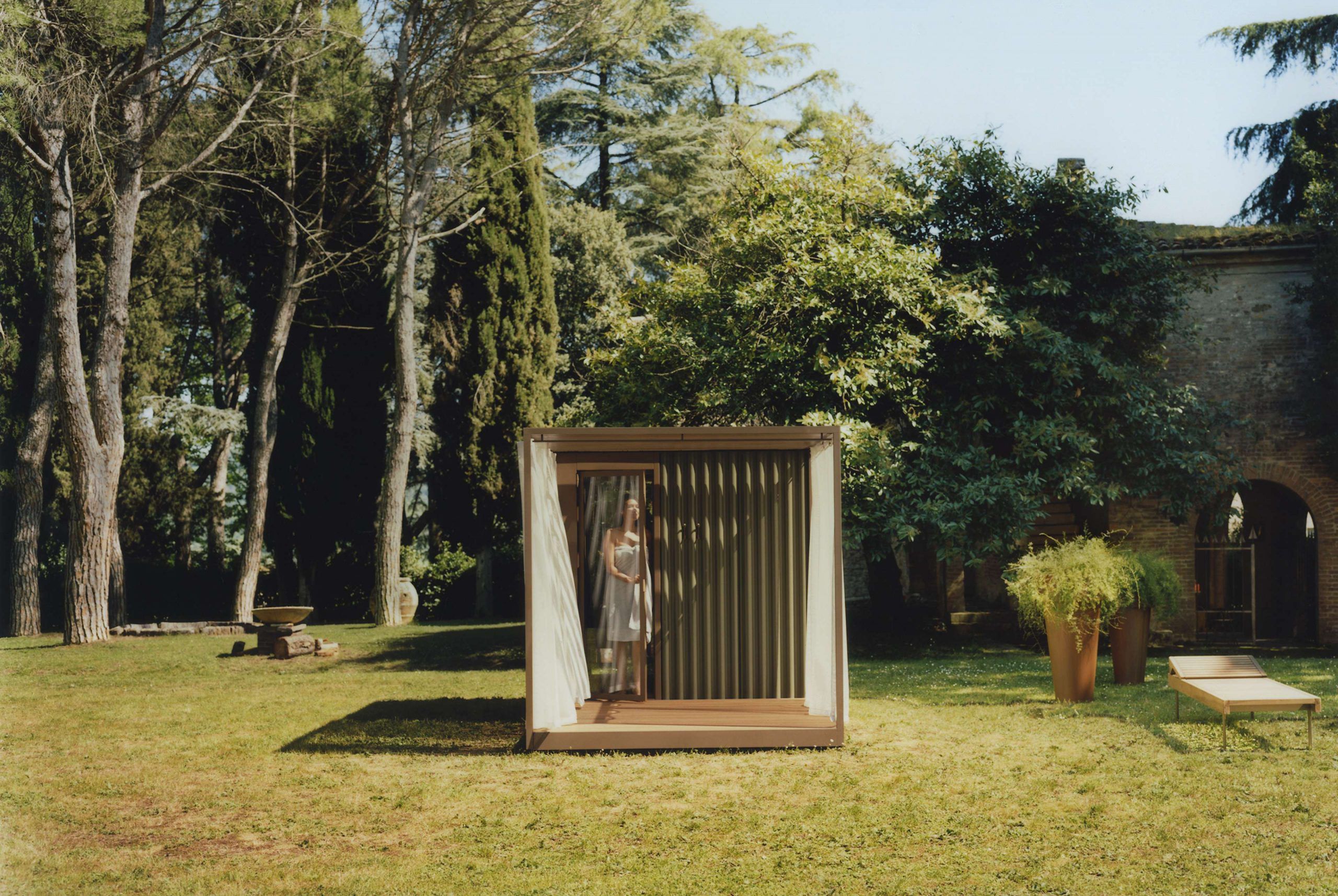 Финская сауна на открытом воздухе Effegibi CABANON ARCH-00131765 - Вид №3