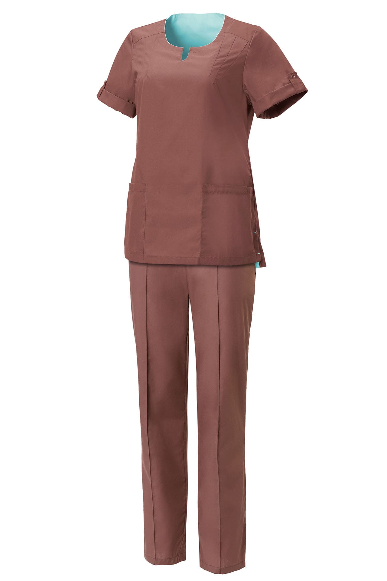 5043397 Костюм женский шоколадный GVENN  Медицинская одежда  размер 64-66/170-176 