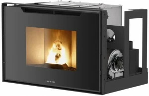 Jolly Mec Топка для камина на пеллетах с классом a + wifi Sistemi ad aria