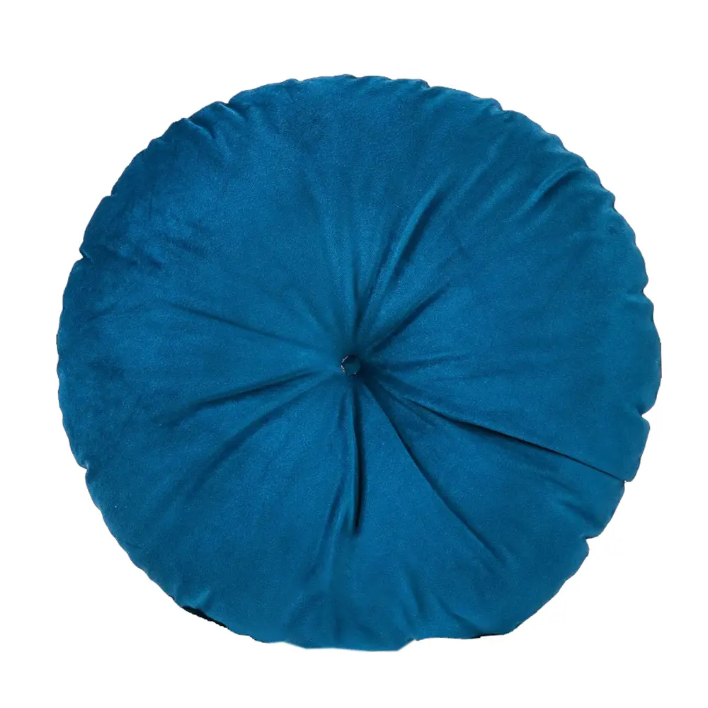 Декоративная подушка Seasons Ibiza 1 ø37 см цвет бирюзовый STLM-2040966