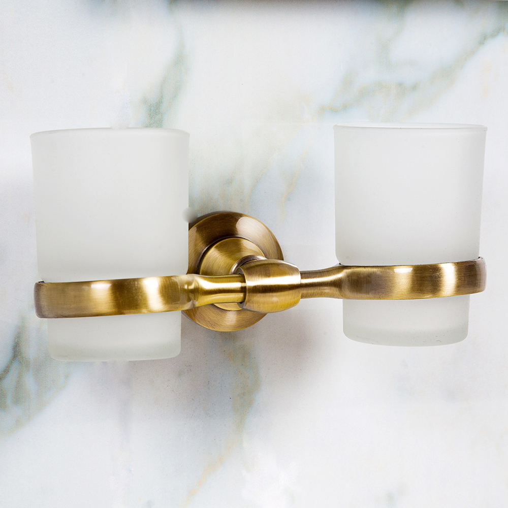 RB52003 Держатель с 2-мя стаканами , стеклянный Raiber  - Вид №6