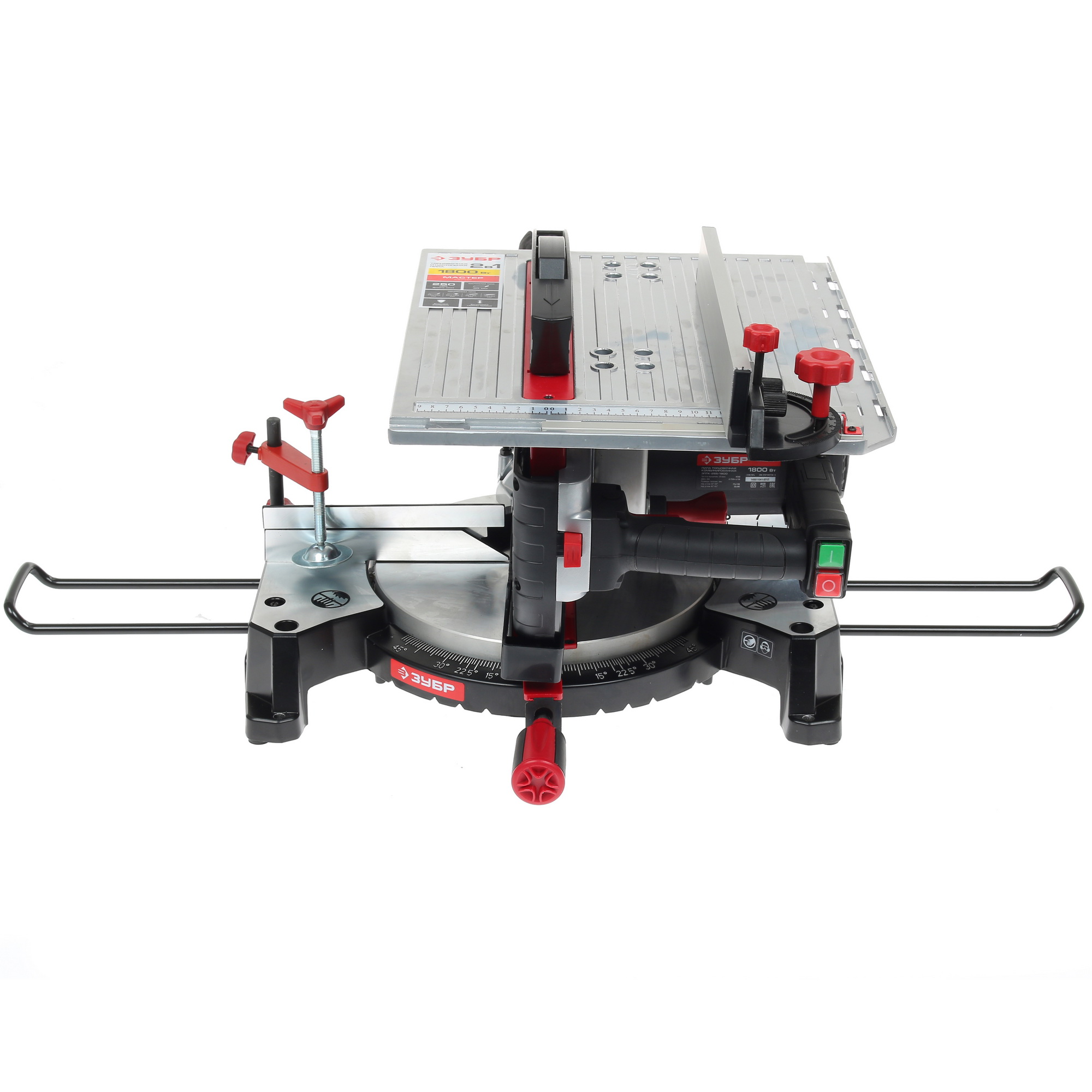 Торцовочная пила комбинированная Зубр ЗПТК-255-1800 8103317 STDN-0040725 - Вид №4