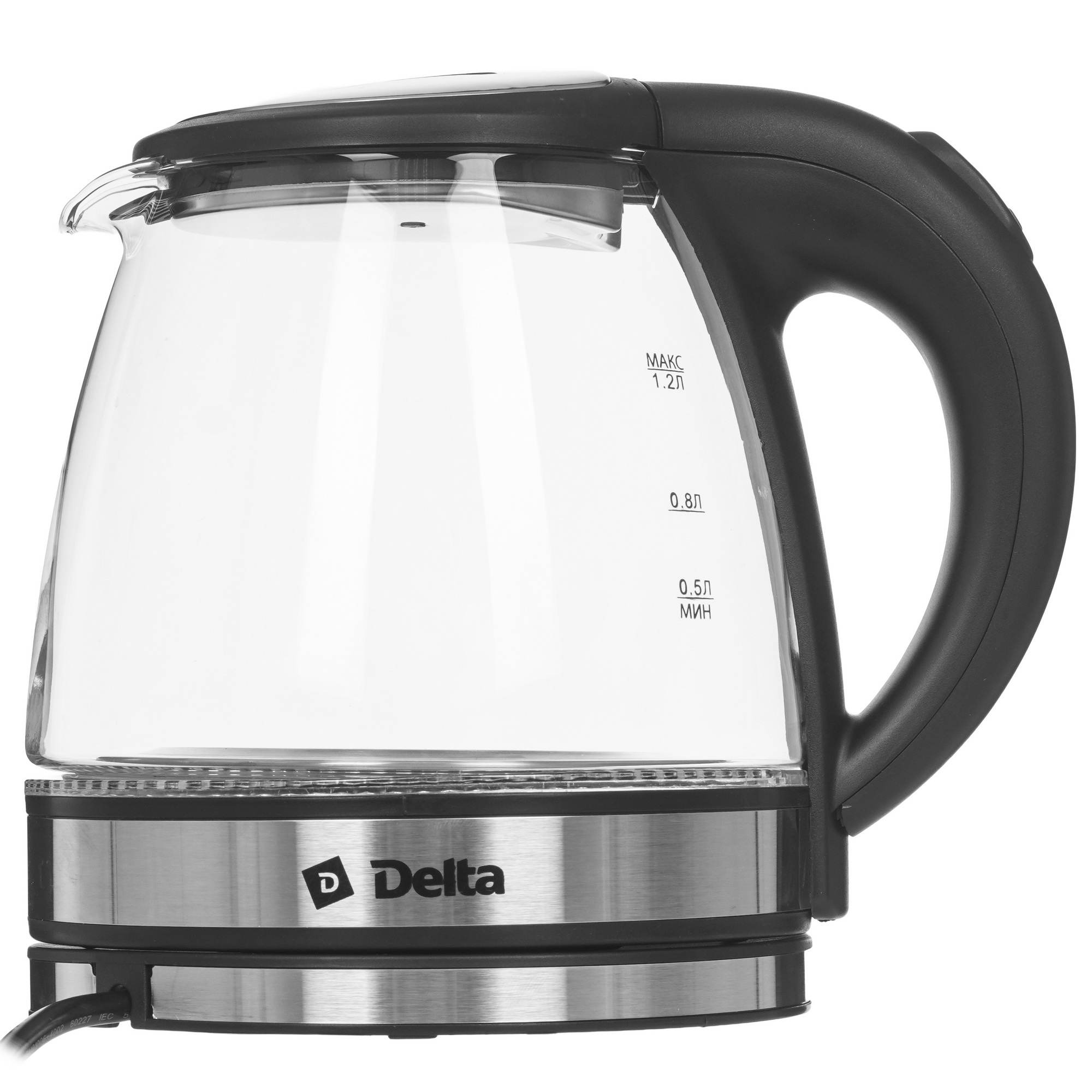 9233365 Электрочайник DELTA DL-1121 черный STDN-0023910