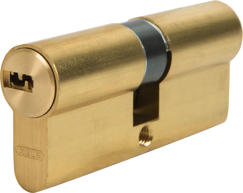 Цилиндр ABUS D6MM 35/35 с защитой от взлома в золотом исполнении 82441684