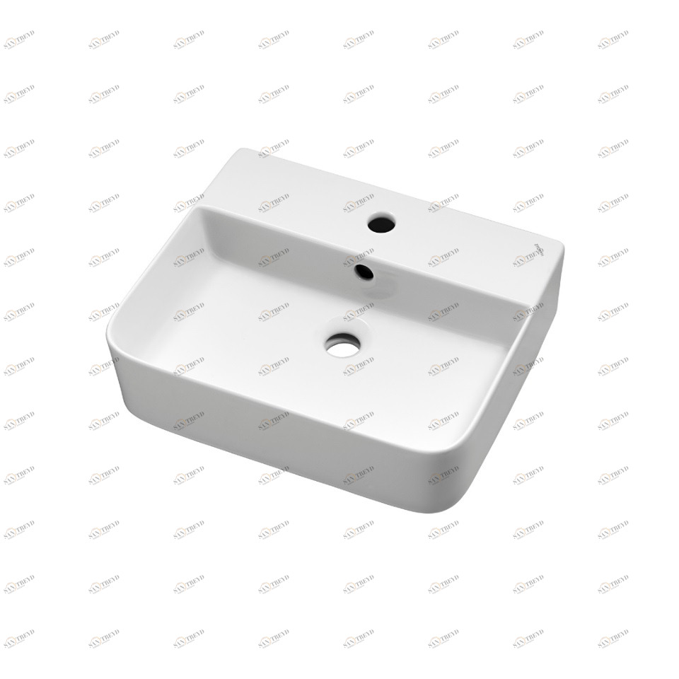 641990 Подвесная раковина настенная прямоугольная DREJA Joy белая