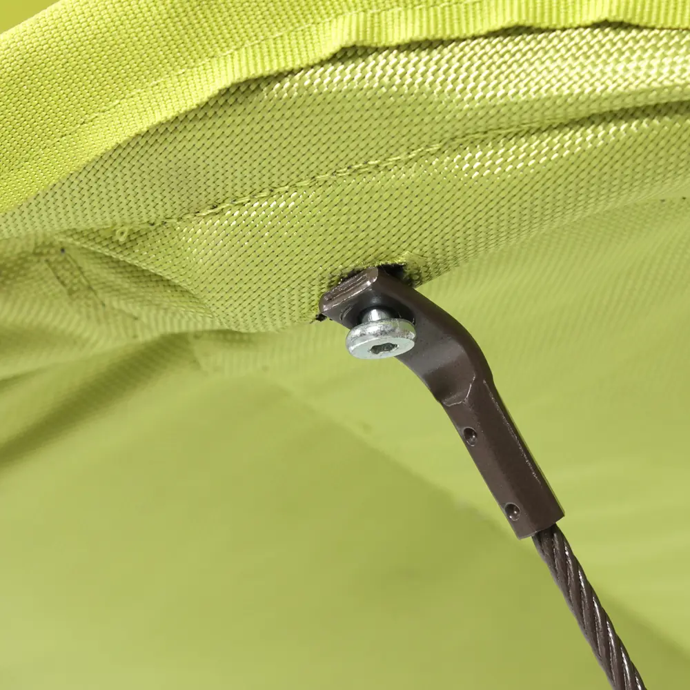 Гамак-гондола садовый 190x320 см, с тентом, сталь/пвх Santreyd STLM-2128065 - Вид №6