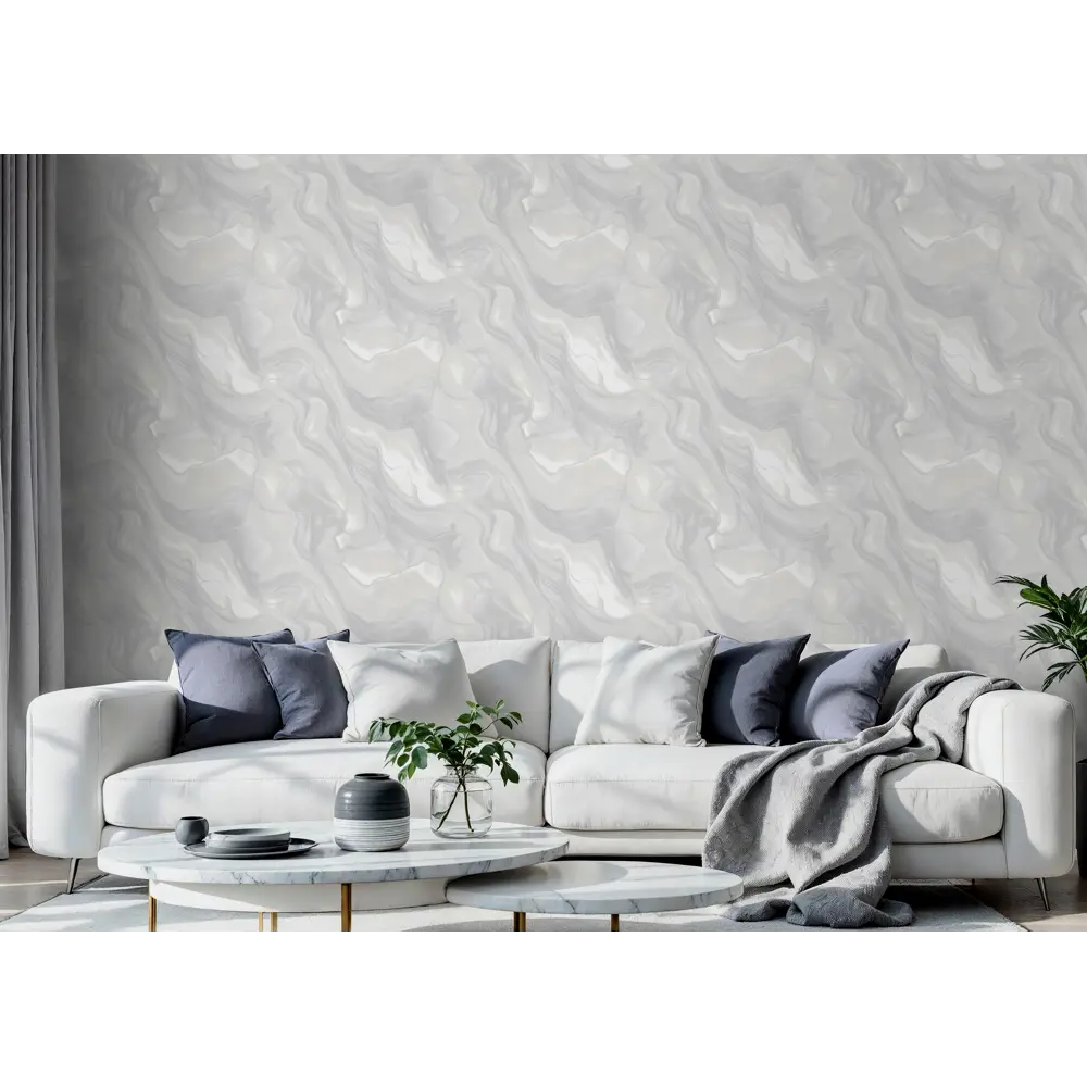 Обои флизелиновые Wallsecret Ultramarin серые 1.06 м 89420068 STLM-1566410 - Вид №3