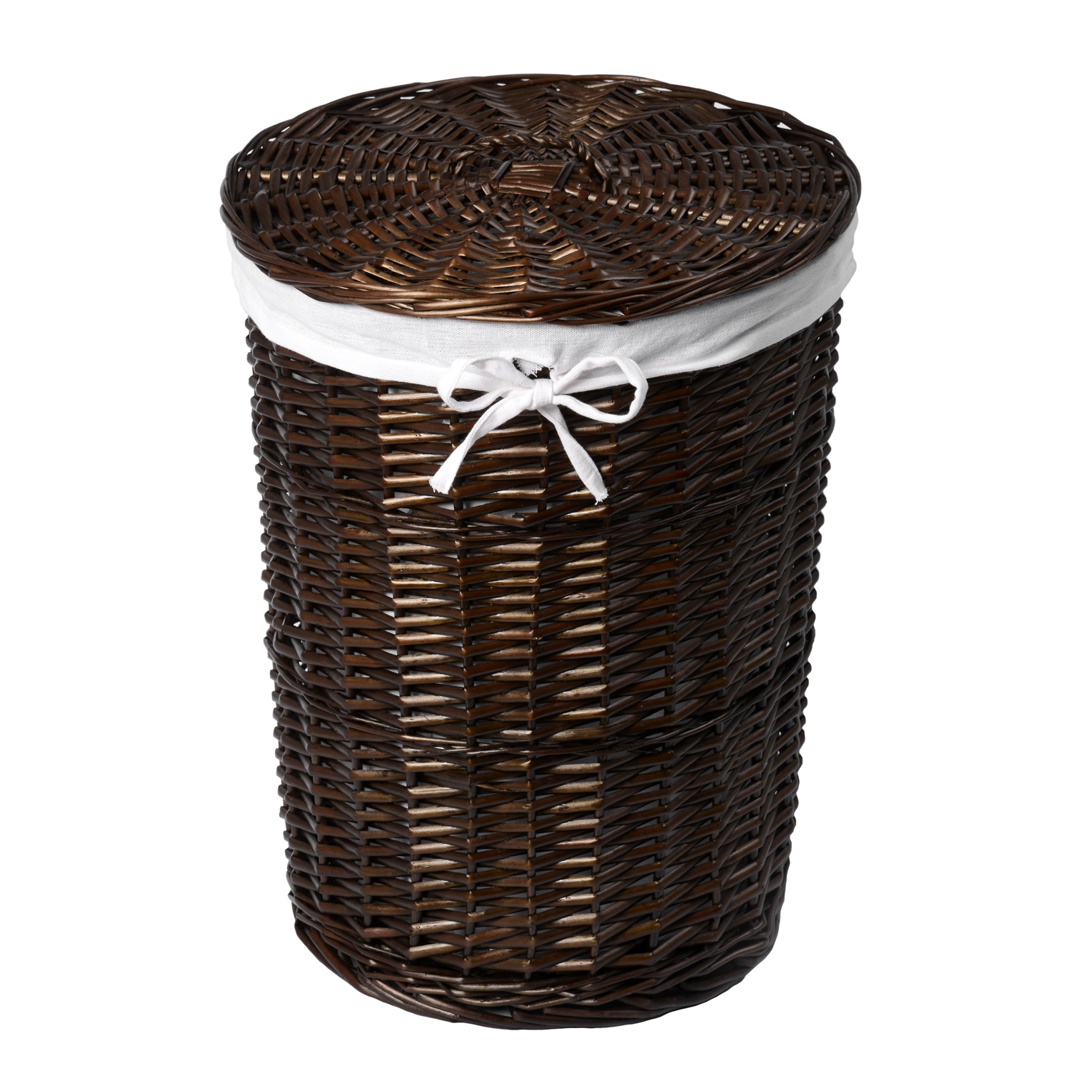 WB-740-M Еlbe Плетеная корзина для белья с крышкой WasserKRAFT  - Вид №5
